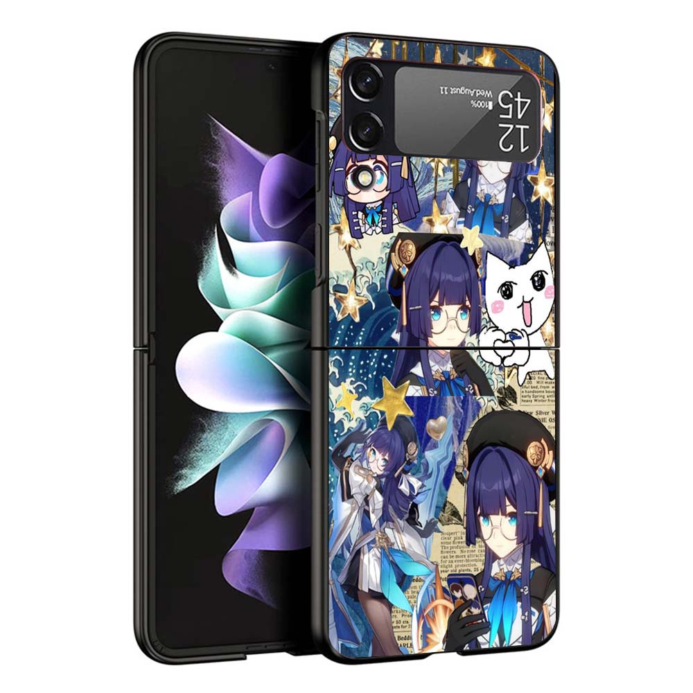 Honkai Star Rail Pelageya Phone Case For Samsung Galaxy Z Flip7 Flip6 5G Flip5 Flip4 Flip3 ZFlip 7 6 3 4 5 Shockproof Back Cover