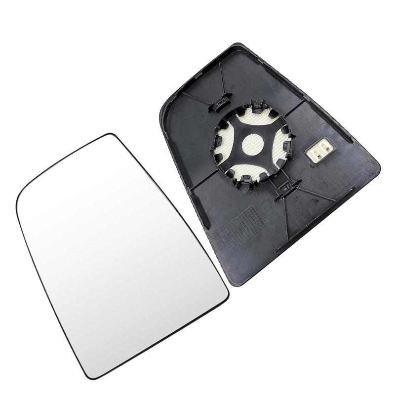 Rétroviseur chauffant de voiture, verre de rétroviseur latéral de porte avec plaque de support, pièces extérieures automobiles pour Ford Transit MK8
