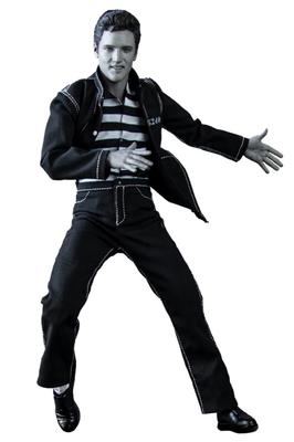 Elvis Presley Figurine 16 pouces version Jailhouse Rock. Noir Grand 650191