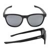Rapala Sunglasses Sight Gear FC Series Matte Black Silver Flash Mirror Frame / Lens RSG-FC97SFE