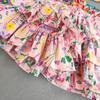 Baby Mädchen Rüschen Kuchen Röcke Für Sommer Nette Babys Prinzessin Rock Kinder tutu Ballkleid Rock Mädchen Baumwolle Druck Röcke