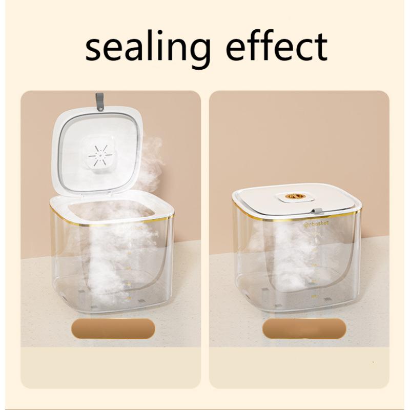 Rice Bucket Household Insect-proof and Moisture-proof Sealed Canned Grain Rice Storage Box Storage Box Flour Dog Food Cat Food