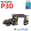 Aiinant USB Charger Dock Mic Connector Port Charging Board Flex Cable For Huawei P20 P30 Lite Plus Pro 2017 2018 Phone Parts