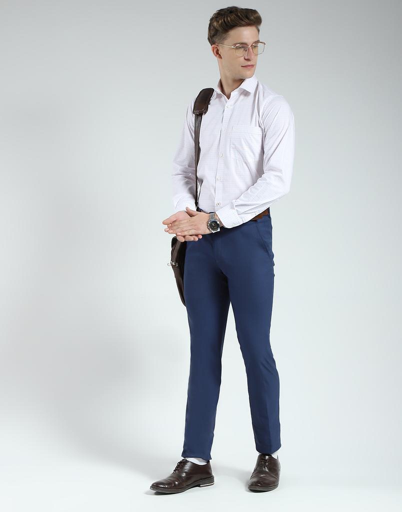 Men's Regular Fit Checkered Shirt | Full Sleeves | Spread Collar | Front Pocket | Stylish & Casual Shirt for Men