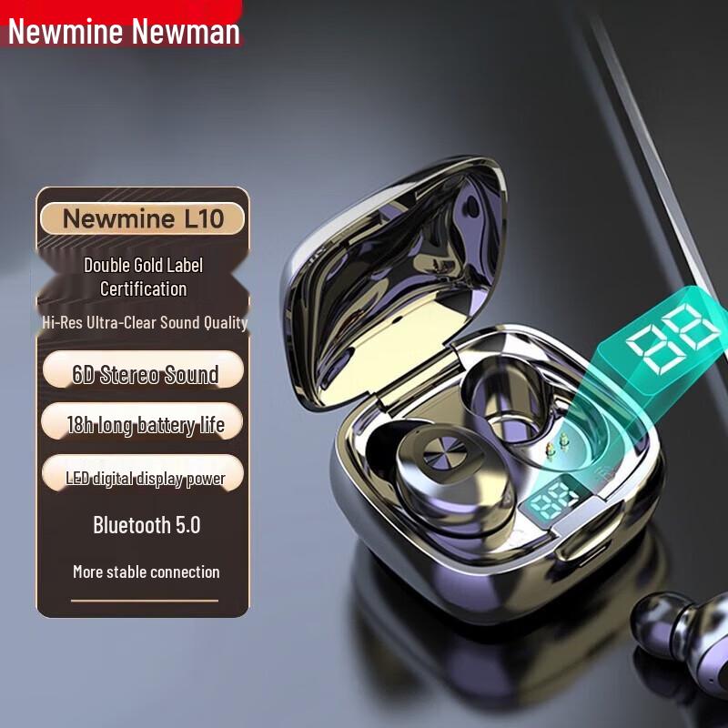 

Newmine L10 TWS Single-Ear Bluetooth Earbud