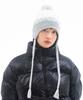 AMES-WORLDWIDE Earflap Beanie Ivory