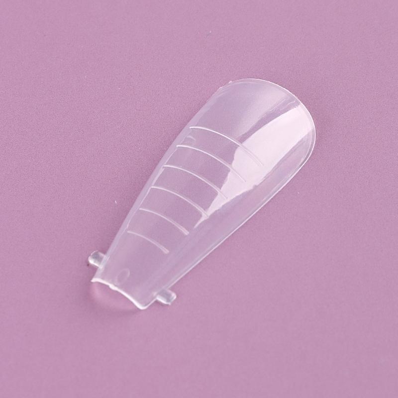 Poly-Extension Gel Dual Nail Form Builder Nail Gel Nail Molds Oval False Nail Tips for Gel Manicure Nail Art Designs