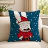 Cartoon Ssimon Rabbit Cushion Cover Shortplush Cushion Coverbreathableskinfriendlywashableroom Sofa Decor Gift