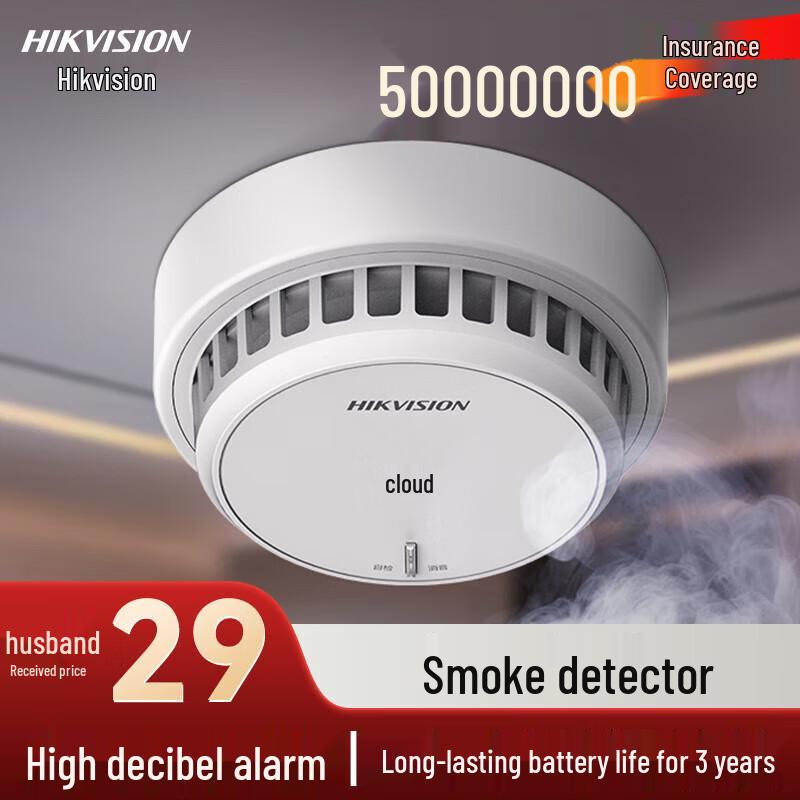 

HIKVISION Home & Commercial Safety Alarms & Equipment CN plug (adapter included)