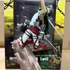 Attack On Titan Captain Levi Ackerman Action Figure Tree Stump Base Standing Battle Pose Collectible Model Desktop Decor Statue
