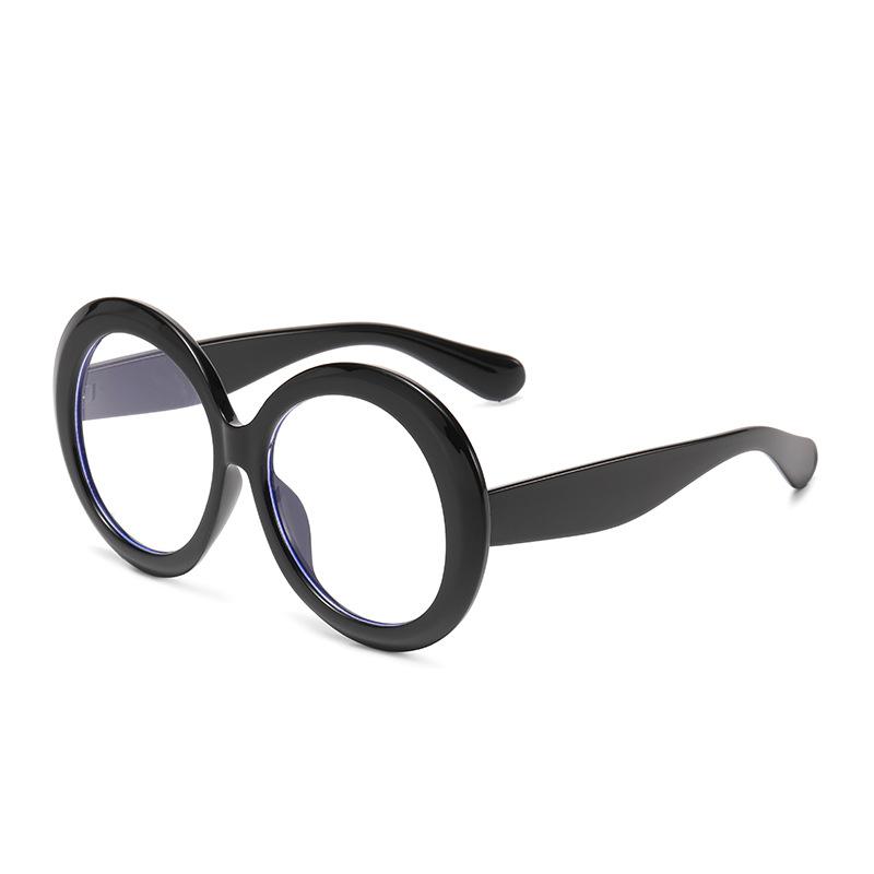 Big Frame Luxury Brand Designer Round Sunglasses Women For Men Vintage Punk Popular Oversized Retro Travel Sun Glasses Uv400