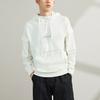 Li Ning Sports Fashion Series Paris Fashion Week Half-Zip Hoodie With Large Pockets Men Hoodies Off-White AWDR221-2