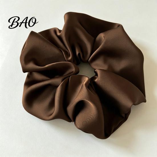 Fashionable Wrist Accessories for Girls Satin Scrunchies, High Elasticity Hair Ties Women Girls, Non Slip Band, Minimalist Scrunchies Gifts