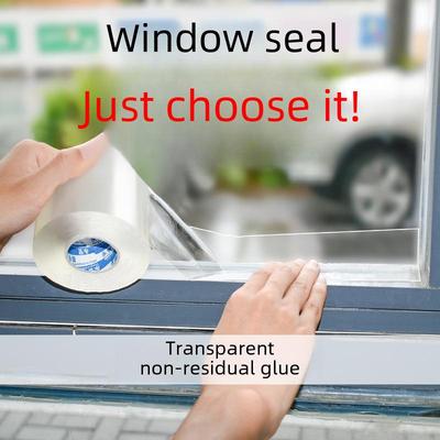 Nano Transparentes Winddichtes Klebeband: Fenster- und Türdichtungsstreifen mit starkem Klebstoff