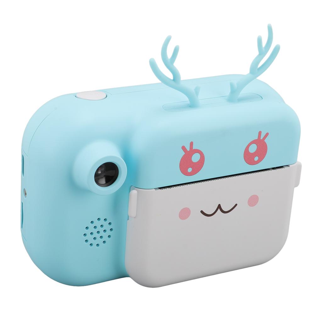 Termofonová kamera s tiskem 1080P 24MP, duální objektiv, 2,4 palcový IPS displej, 2x digitální zoom a hudba