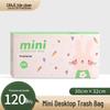 Mini Desktop Trash Bags: Thickened, Boxed, Drawstring - Perfect for Home, Office, or Dorm Use