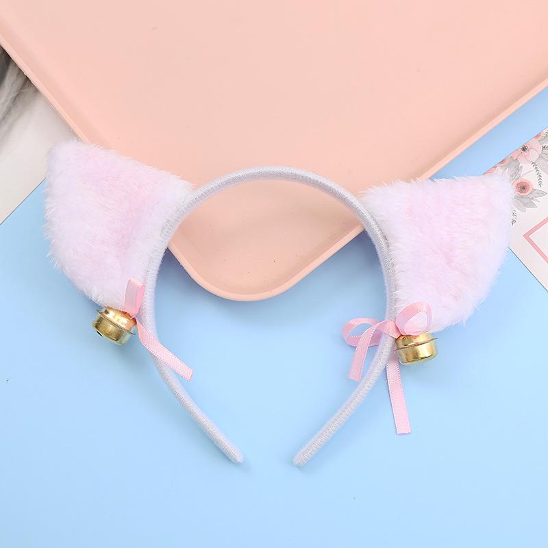 Fox Hair Accessories: Cat Ear Headband, Hair Clips, and Bells Headdress