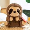 Cute Nest Series Plush Toys Hamster Sloth Doll Dinosaur Alpaca Doll Children's Companionship Gift