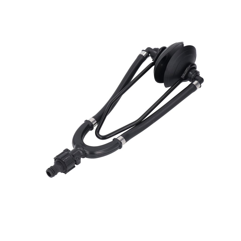 Dvouprůtokový proplachovač motoru s kulatou přísavkou 5 8 palcový hadicový konektor Námořní proplachovač motoru pro vestavěné přívěsné motory