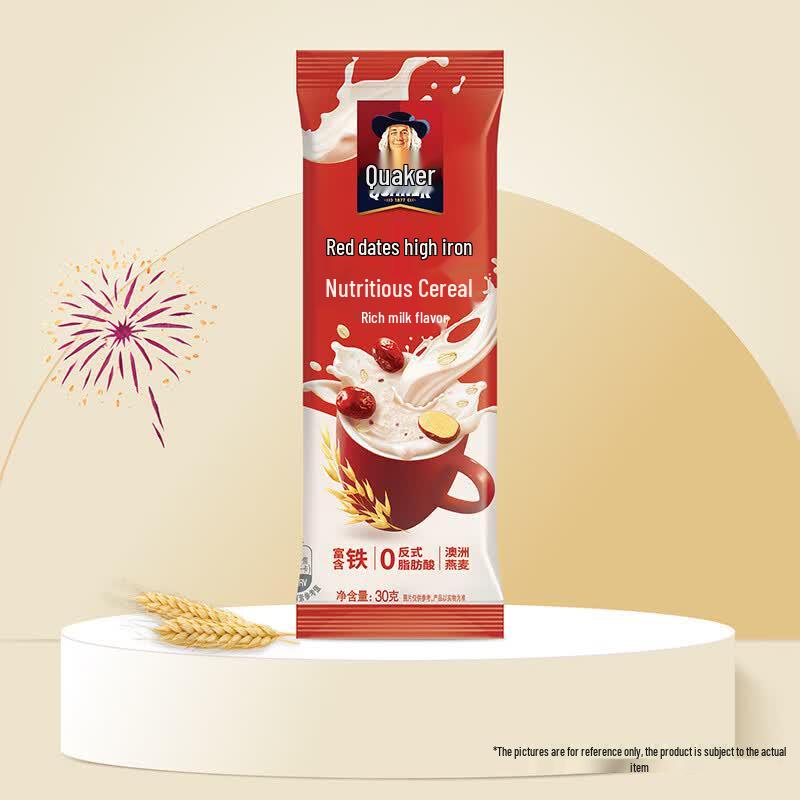 Quaker Red Date High Iron Oatmeal