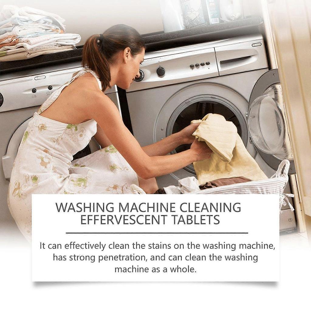 Washing machine cleaning effervescent tablets washing machine tub cleaning dirt removal odor fragrance cleaning tablets 1