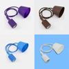 Silicone Pendant Light Socket With Control For Vintage Chandelier Decor