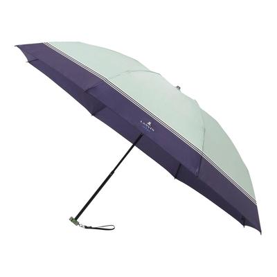 Moonbat im Regen Faltschirm oder Grün [Lanvin Bleu] Regenschirm, Regenschirm, Damen, Pendeln, Schule, Glanz, Zweifarbig, Satin, 21-084-11279-02,