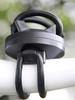 1 Stück Taschenlampenhalter, 360 Grad verstellbar, universelle Fahrrad-Taschenlampenhalterung, Klemmständer, Halter für Fahrrad, Schwarz