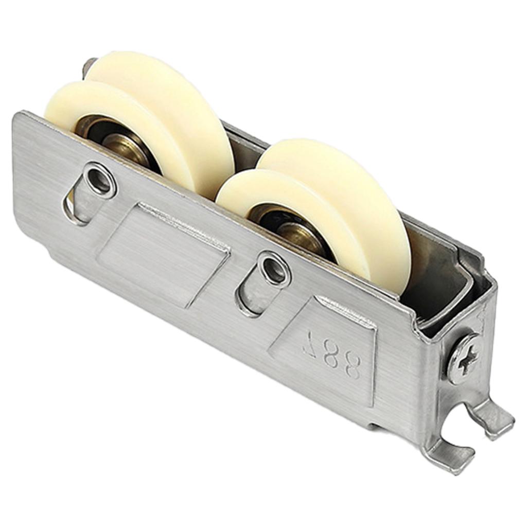 Upgrades Window Rollers Sliding Window Pulleys Steel/Nylon Window Glider Rollers Simple Installation for Sliding Doors