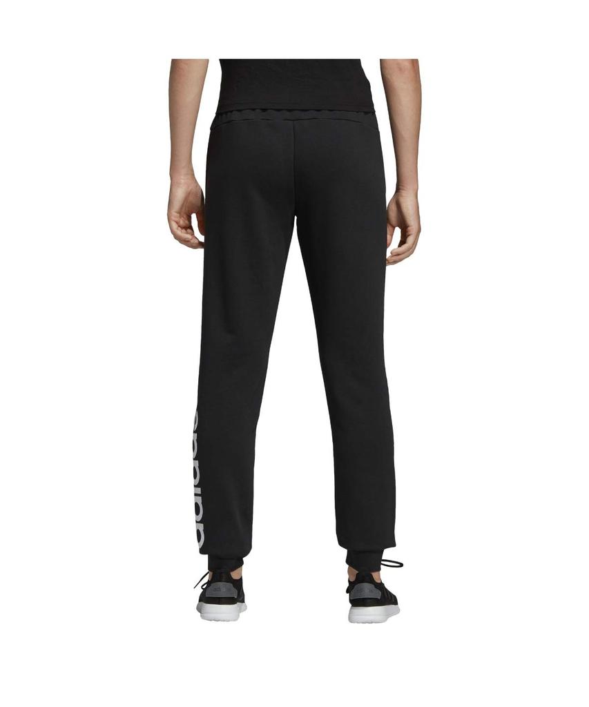 Adidas FRU93 Linear Logo Sweat Japan to Japanese size Women's Pants, Black/White (DP2398), J/OT (equivalent 2L)