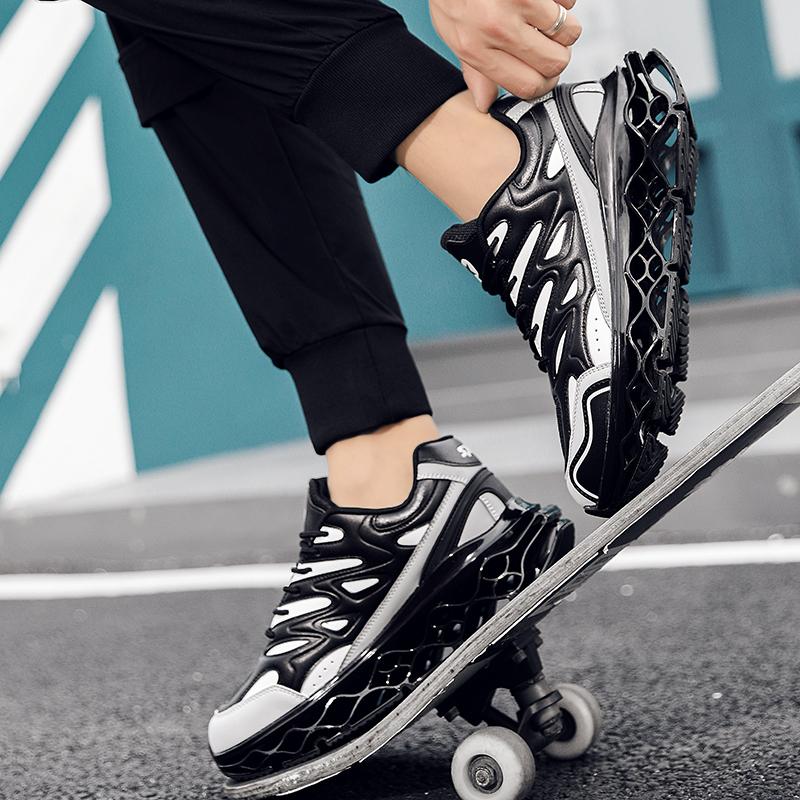 Men's Sneakers Trainers Sports Shoes Running Shoes Fashion Anti Slip Wear-resistant Hollow Sole Outdoor Casual Zapatillas Hombre