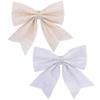 Exquisite Large Bow Pendant Cloth Christmas Tree Pendant  Home Decor