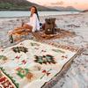 Bohemian Style Waterproof Picnic Blanket - Thickened Outdoor Rug for Camping
