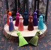 20pcs/pack 5cm Tassel for Diy Crafts Sewing Curtain Decor Bookmark Fan Hand Making Making Supplies Fringe Trim