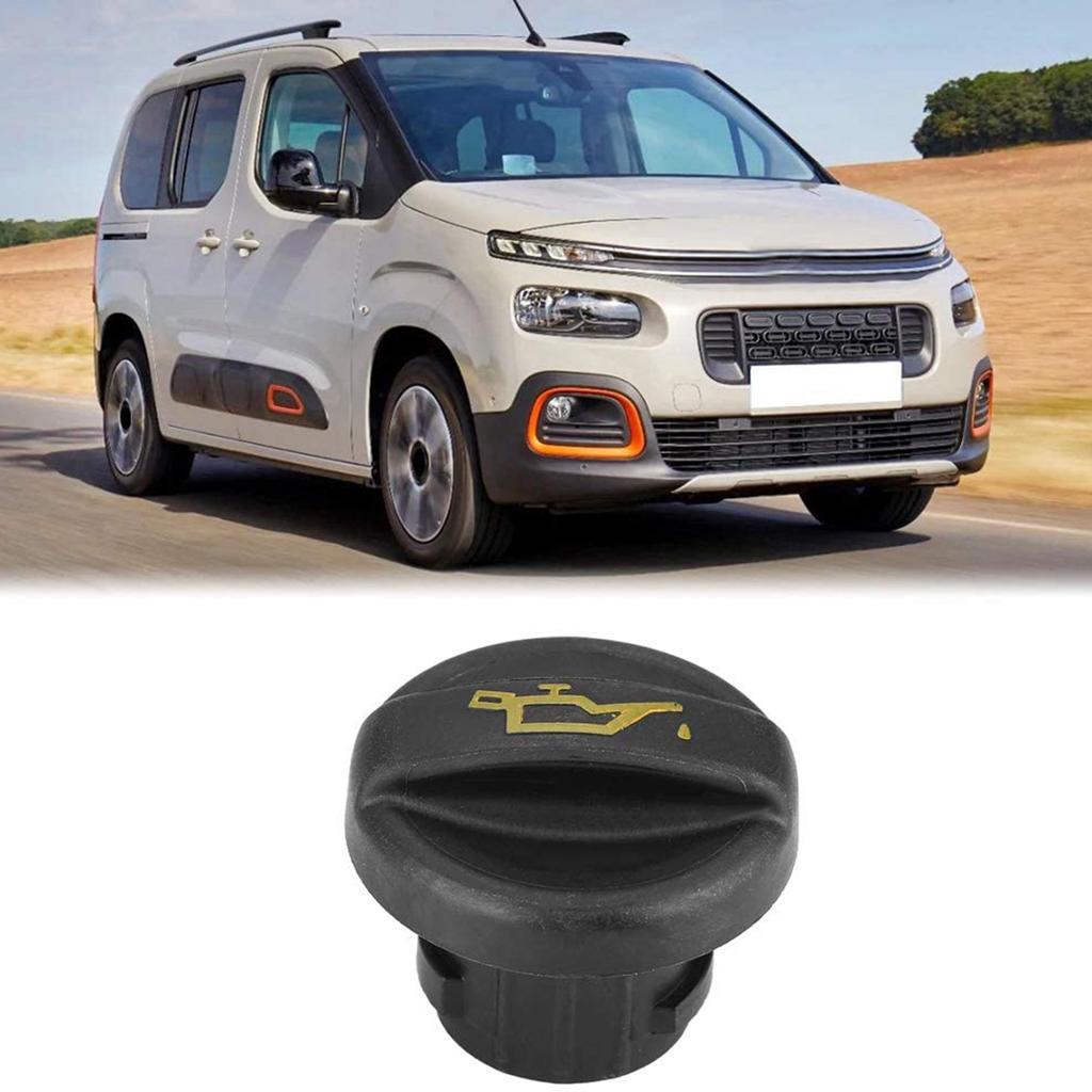 A57E-Car Engine Oil Cap Filler Cover For 207 307 For Citroen 1.4HDI 1.6HDI 2.0HDI 1180F9