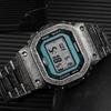 Casio Spersonalizowany zegarek zmodyfikowana seria pozytywna synchronizacja czasu Bluetooth metal zaawansowane grawerowanie retro postarzany więc GW-B5600MG-1