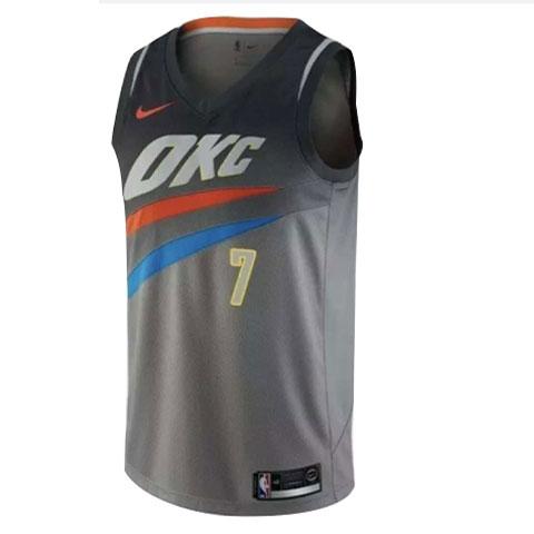 Nike Dri Fit Basketball Jersey Men s Gray 912134-042 XXXL