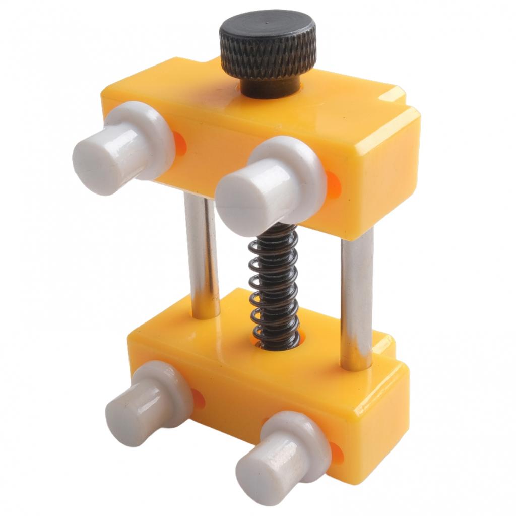 Adjustable Watch Case Holder Stand Repair Tool Stainless Steel Plastic Pins