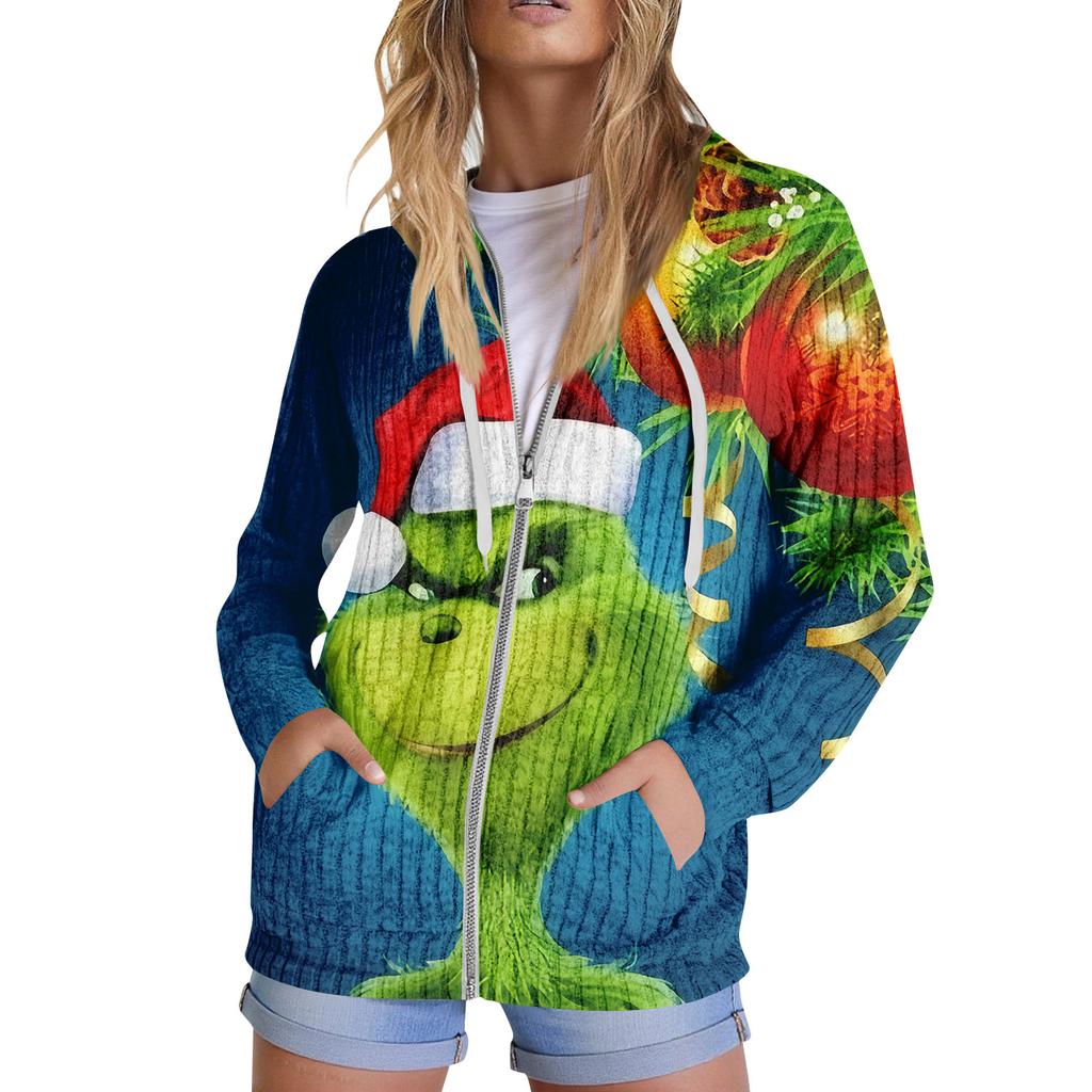 Mikiny pro ženy Trendy topy Ležérní Podzimní Móda Mikina s dlouhým rukávem S kapsami Svetr Lehký