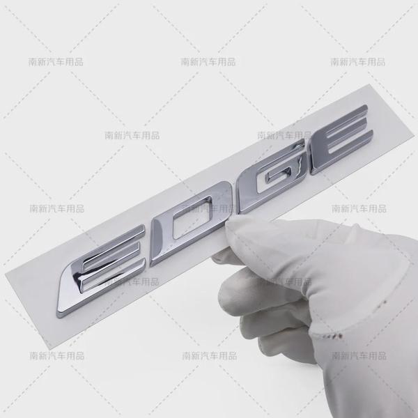 3D Metall ABS Autoaufkleber Kante Schriftzug Motorhaubenschild Emblem Plakette Autokarosserie Kotflügel Heckklappe Modifikationszubehör Für Edge