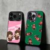 Cute M-monchhichis Phone Case For iPhone 17,16,15,14,13,12,11 Plus,Pro Max,XS,Colored Silver Phone Case