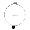 Fashion Acrylic Ball Pendant Metal Necklace for Women Hot Girls Harajuku Niche Necklace Sweet Cool Y2k Jewelry 2023