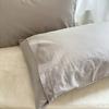 1PC 200T Cotton Percale Pillowcase 60 X 80cm,Cushion Cover,Soft&Comfy, Breathable Bed Pillowcover For Home Decoration