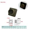 Heavy Duty 4-Pin Male-Female Connector US Plug MS3106A-14S-2S Socket MS3102A-14S-2P