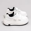Little white shoes women's spring 2025 new versatile lightweight heightening Velcro casual shoes platform sports shoes trend