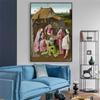Classical Oil Painting Poster The Adoration of the Magi Prints Hieronymus Bosch Canvas Painting Living Room Home Decoration