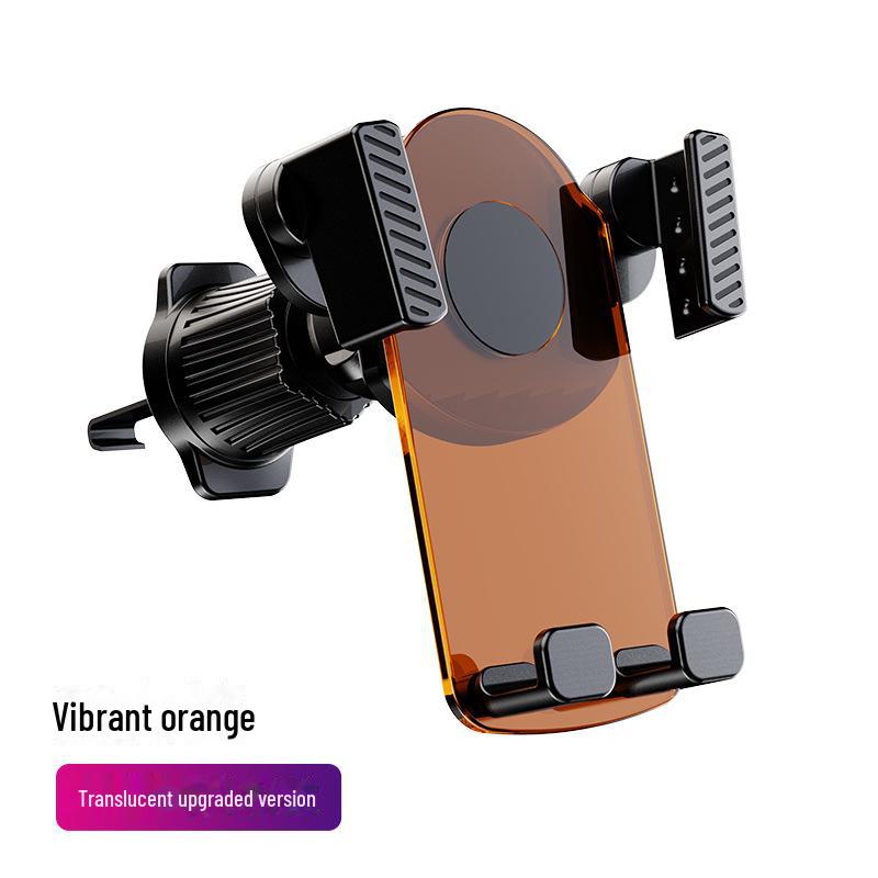 

Обновленный бесшумный гравитационный держатель для телефона в автомобиль для водителей Didi с двухголовочной конструкцией и хранением кабеля