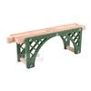 Children's Toy Gift Wooden Colored Pier Double Bridge Track Accessories Compatible with Electric Trains and Wooden Track S P095