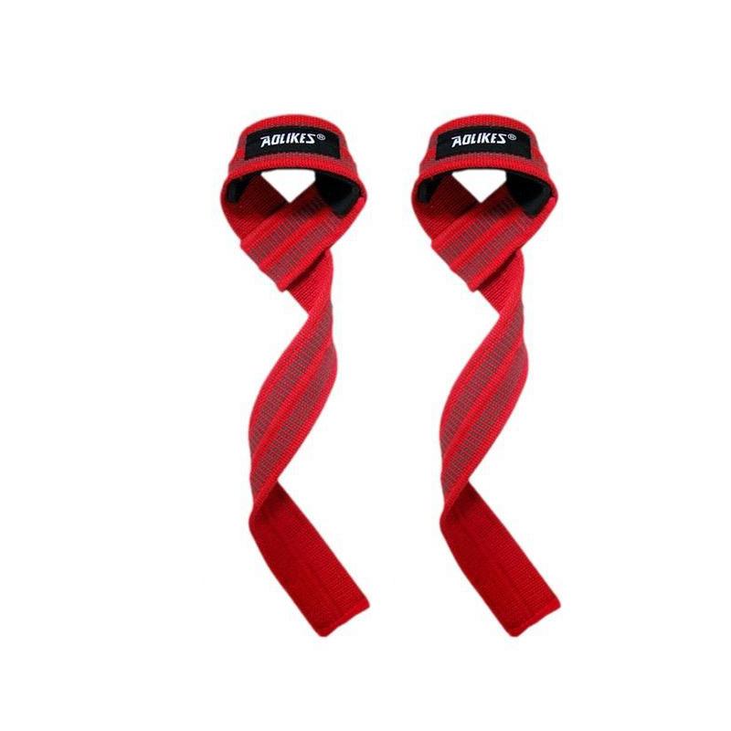 Weightlifting Wrist Straps 1 Pair Anti-slip Comfortable Grip Hand Wraps for Gym Crossfit Deadlift Bodybuilding Use