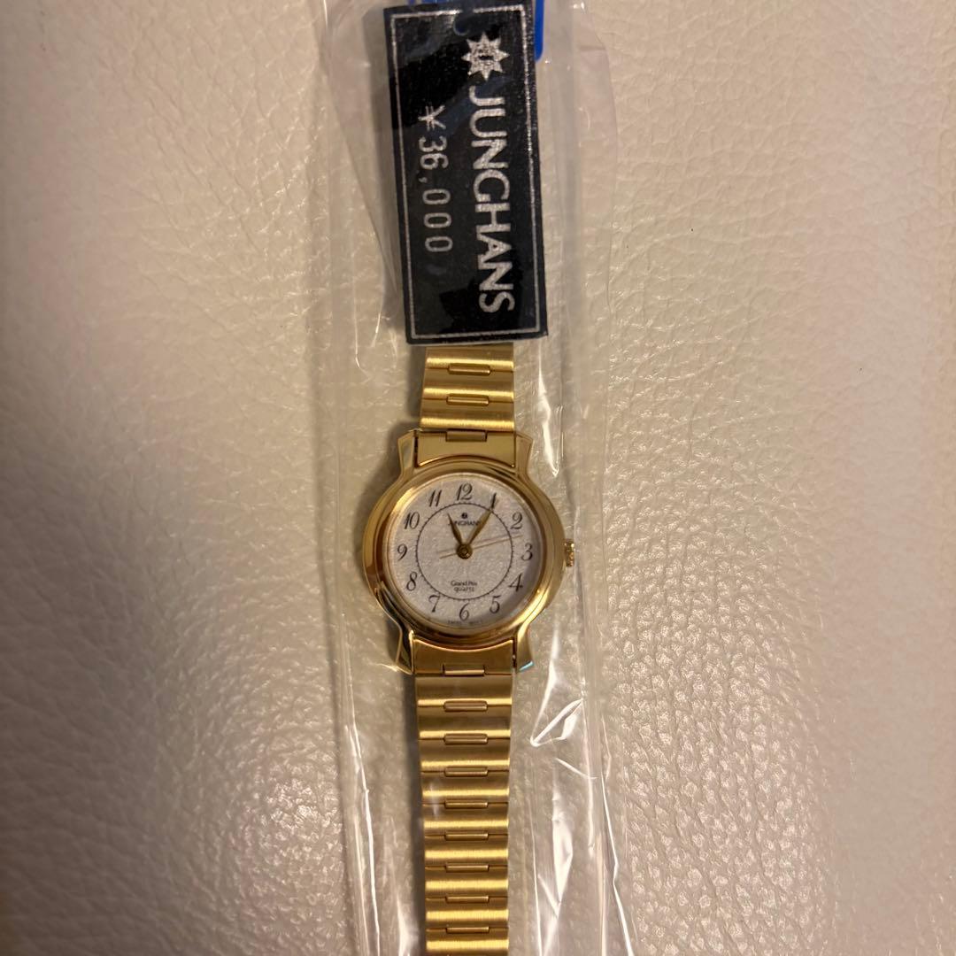 Used [Unused/Non-moving item] JUNGHANS Watch with case/tag